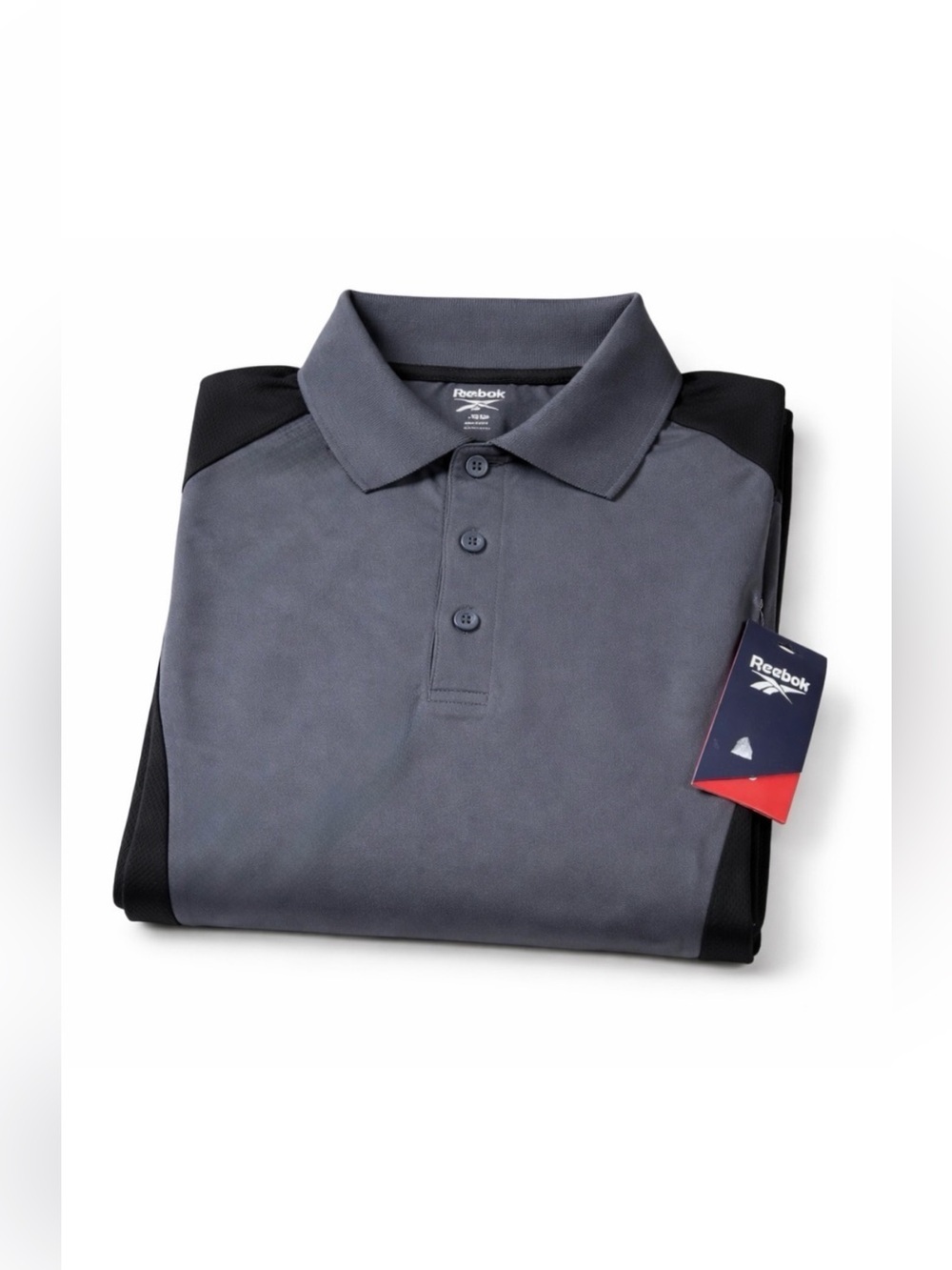 NWT Reebok Golf Polo Shirt – Men’s Medium – Performance Activewear